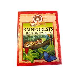 Professor Noggins Rainforests of the World Card Game NEW Science Trivia #32